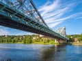 Loschwitz Bridge, Dresden, Saxony, Germany