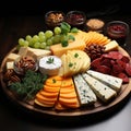 Cheese Heaven Uncovered: A Stunning Spread of Sliced Edible Gems