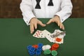 Losing Gambler Royalty Free Stock Photo