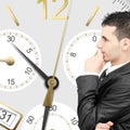 Losing time and money Royalty Free Stock Photo