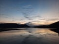 Loskop Dam sunset Royalty Free Stock Photo