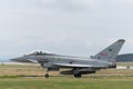 Royal Air Force Euro Fighter Typhoon jet in Lossiemouth