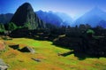 Lost City of Machu Picchu Royalty Free Stock Photo