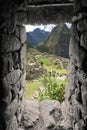 Lost City of Machu Picchu - Peru Royalty Free Stock Photo