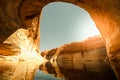 Lost Eden Canyon Lake Powell Royalty Free Stock Photo