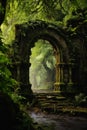 Lost in the Enchanted Archway: A Journey Through the Overgrown G
