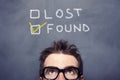 Lost Found Concept Royalty Free Stock Photo