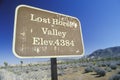 Lost horse valley