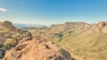 Lost Mine Trail, Chisos Mountains Basin, Big Bend National Park, TX Royalty Free Stock Photo