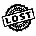 Lost rubber stamp