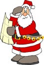 Lost Santa Royalty Free Stock Photo