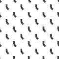 Lost sock pattern seamless vector Royalty Free Stock Photo