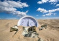 Lost Time and Money Concept Royalty Free Stock Photo