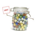 Lost Your Marbles Royalty Free Stock Photo