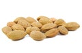 Lot of almonds Royalty Free Stock Photo