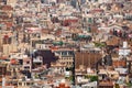 A lot of Barcelona roofs Royalty Free Stock Photo