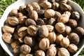 Marketplace raw produce in the sun during summer or autumn time. Macro or detail shot, view from above Royalty Free Stock Photo