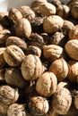 Marketplace raw produce in the sun during summer or autumn time. Macro or detail shot, view from above Royalty Free Stock Photo