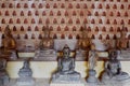 Lot of buddha statues