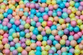 Colorful bright background, multi-colored balls. Sweet nice background candy. Royalty Free Stock Photo