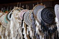 A lot of different dreamcatchers to choose from