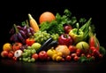 a lot of different types of vegetables Royalty Free Stock Photo