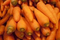 Fresh Carrot on supermarket Royalty Free Stock Photo