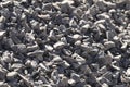 A lot of gravel stones - brita Royalty Free Stock Photo