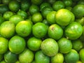 Lot of green fresh lime Royalty Free Stock Photo