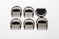 Lot of hair and beard trimmer comb clipper set