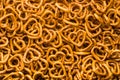 Heart shaped pretzel. Royalty Free Stock Photo