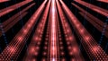 A lot of light trails heading towards the vanishing point of cyberspace. A concept that represents the ascension beyond evolution Royalty Free Stock Photo