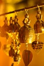 a lot of little bhuddha bell