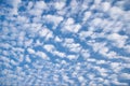 A lot of little fluffy cloud Royalty Free Stock Photo