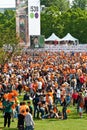 A lot of people - Koninginnedag 2011 Royalty Free Stock Photo