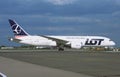 LOT Polish Airlines Boeing B-787 8 SP-LRE CN35939 LN818 . Taken on August 27 , 2015