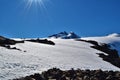 A lot of snow at Refugio Otto Meiling, Argentina