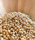 A lot of soybean seed Royalty Free Stock Photo