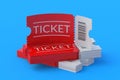 Lot of tickets for cinema, theatre, show and other entertainments