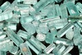 Lot A Very Nice Paraiba Blue Color Gemstone Tourmaline Royalty Free Stock Photo