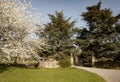 Lotherton Hall, summer park entrance