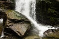 Lotrisor waterfall in Calimanesti- Caciulata Royalty Free Stock Photo