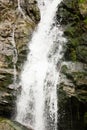 Lotrisor waterfall in Capatanii mountains, Romania Royalty Free Stock Photo