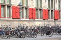 Lots of bike in Delft, Netherlands