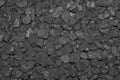 Lots of black coal ore