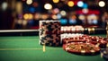 Lots of casino chips background Royalty Free Stock Photo