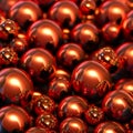 Lots of Christmas baubles Royalty Free Stock Photo