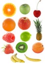 Lots of colorful fruit