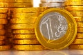 Lots of European money Royalty Free Stock Photo