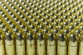 Lots of 9mm bullets Royalty Free Stock Photo